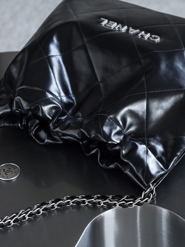 img_7890-2 God Factory Chanel 22 Bag Medium 24K Retro PHW Antiba Leate Size 39*42*8cm