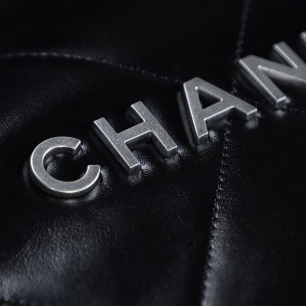 img_7892-2 God Factory Chanel 22 Bag Medium 24K Retro PHW Antiba Leate Size 39*42*8cm