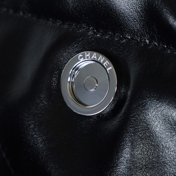 img_7895-2 God Factory Chanel 22 Bag Medium 24K Retro PHW Antiba Leate Size 39*42*8cm