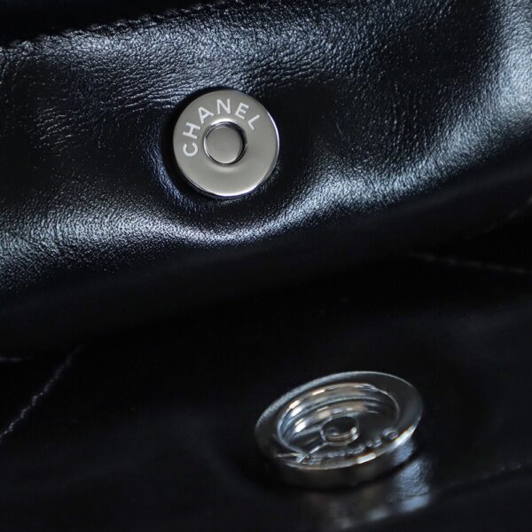 img_7897-2 God Factory Chanel 22 Bag Medium 24K Retro PHW Antiba Leate Size 39*42*8cm