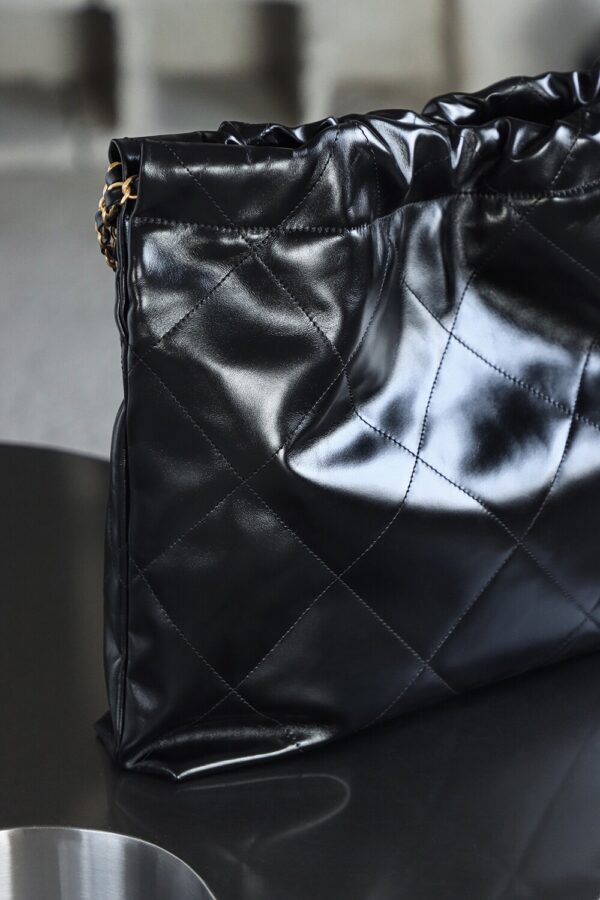 img_7914-2 God Factory Chanel 22 Bag Medium 24K Retro GHW Antiba Leate Size 39*42*8cm