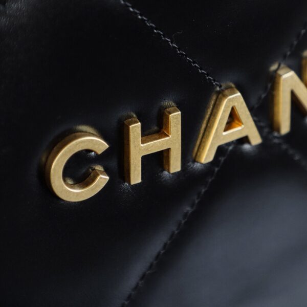 img_7919-2 God Factory Chanel 22 Bag Medium 24K Retro GHW Antiba Leate Size 39*42*8cm