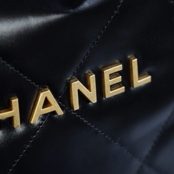 img_7920-2 God Factory Chanel 22 Bag Medium 24K Retro GHW Antiba Leate Size 39*42*8cm