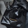 God Factory Chanel 22 Bag Medium 24K Retro GHW Antiba Leate Size 39*42*8cm