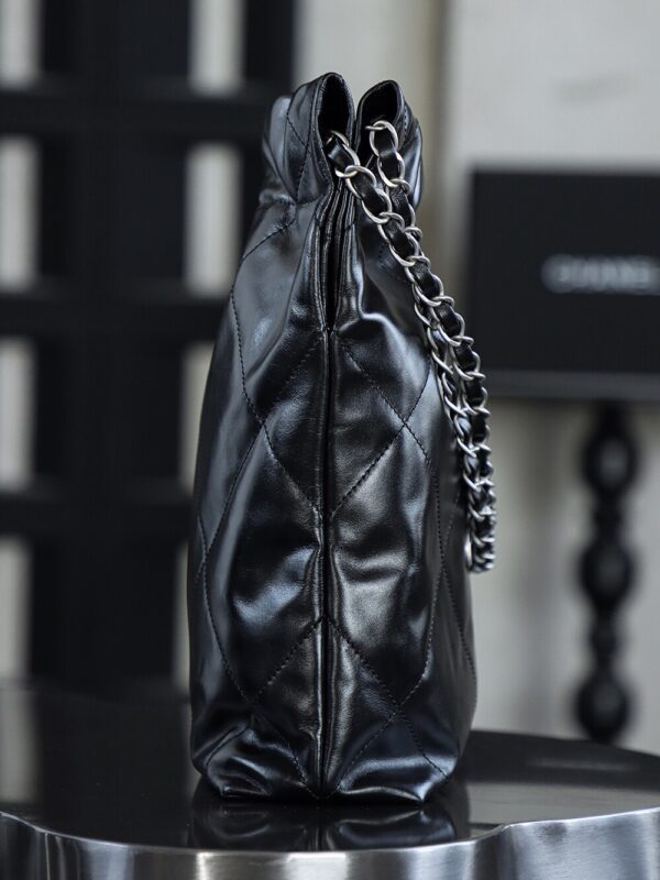 img_7942-2 God Factory Chanel 22 Bag Small 24K Retro PHW Antiba Leate Size 35*37*7cm