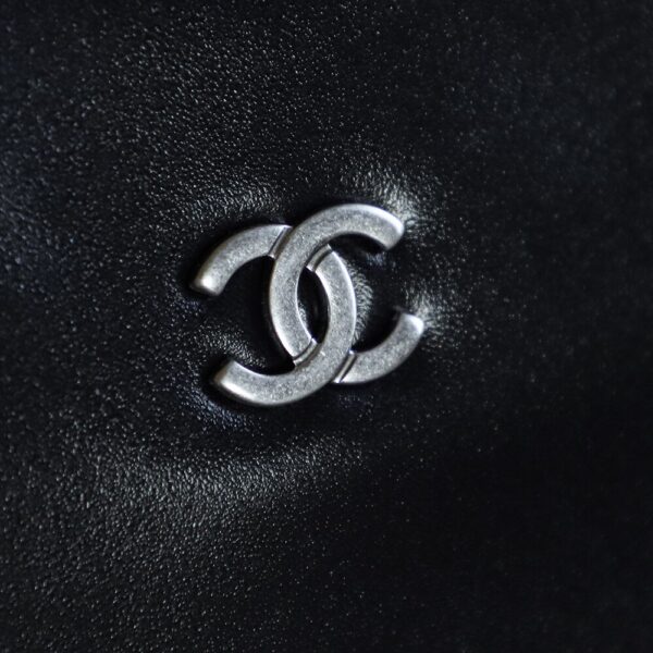 img_7951-2 God Factory Chanel 22 Bag Small 24K Retro PHW Antiba Leate Size 35*37*7cm