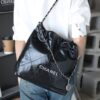 God Factory Chanel 22 Bag Small 24K Retro PHW Antiba Leate Size 35*37*7cm
