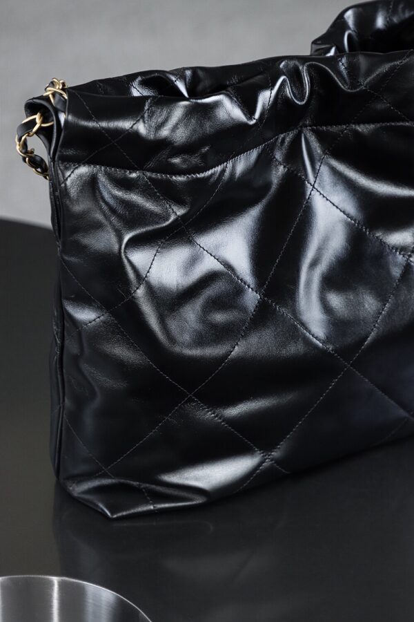 img_7971-2 God Factory Chanel 22 Bag Small 24K Retro GHW Antiba Leate Size 35*37*7cm