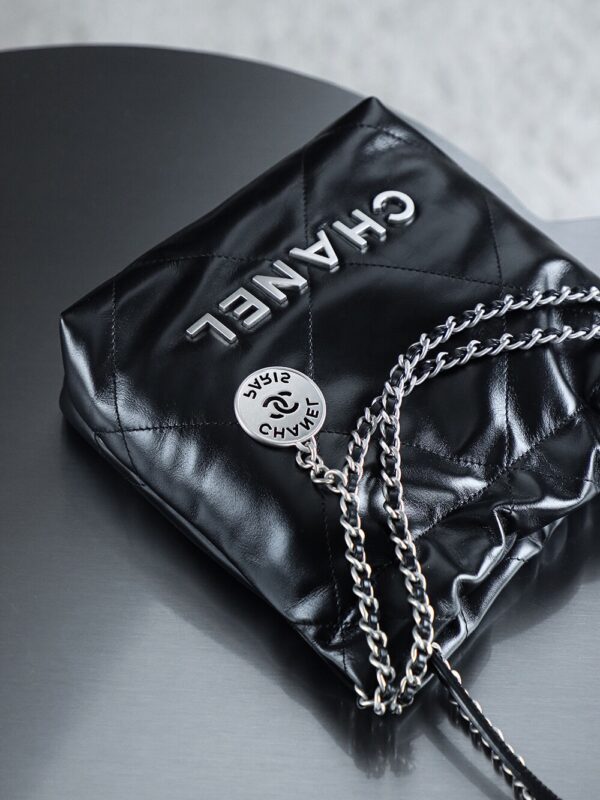 img_7997 God Factory Chanel Mini 22 Bag 24K Retro PHW Antiba Leate Size 19*20*6cm