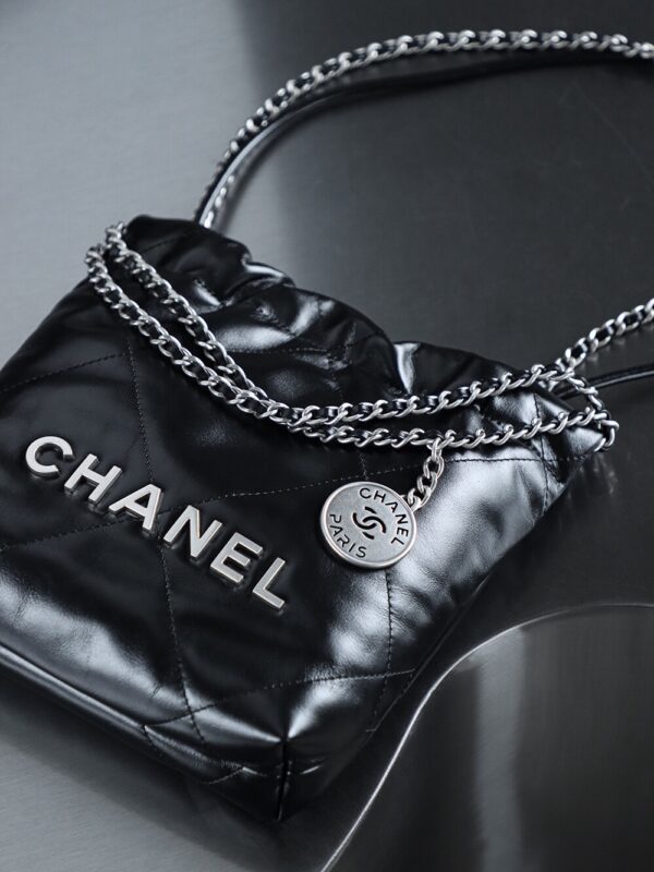 img_7999 God Factory Chanel Mini 22 Bag 24K Retro PHW Antiba Leate Size 19*20*6cm