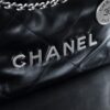 God Factory Chanel Mini 22 Bag 24K Retro PHW Antiba Leate Size 19*20*6cm