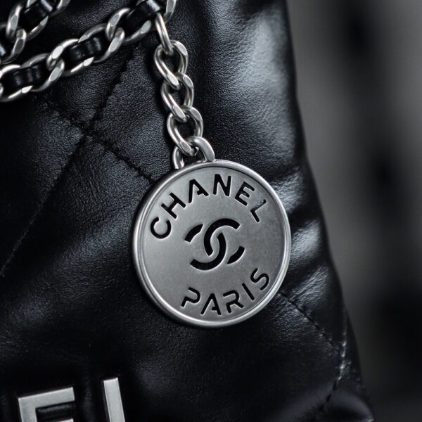 img_8002 God Factory Chanel Mini 22 Bag 24K Retro PHW Antiba Leate Size 19*20*6cm
