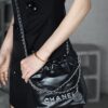 God Factory Chanel Mini 22 Bag 24K Retro PHW Antiba Leate Size 19*20*6cm