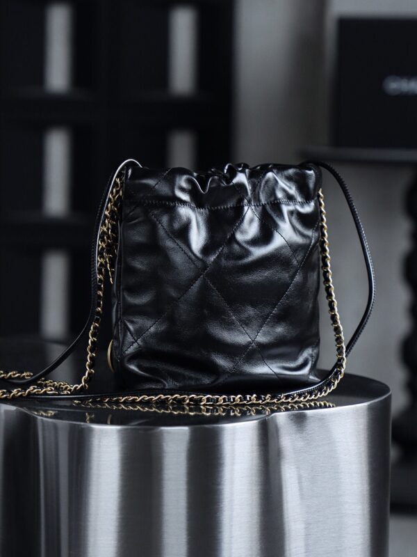 img_8021-2 God Factory Chanel Mini 22 Bag 24K Retro GHW Antiba Leate Size 19*20*6cm