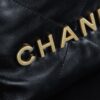 God Factory Chanel Mini 22 Bag 24K Retro GHW Antiba Leate Size 19*20*6cm