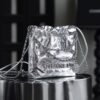 God Factory Chanel Mini 22 Bag 24K Retro PHW Antiba Leather Silver Color Size 19*20*6cm