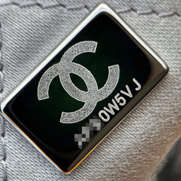 God Factory Chanel Mini 22 Bag 24K Retro PHW Antiba Leather Silver Color Size 19*20*6cm