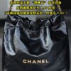 God Factory Chanel Mini 22 Bag 24K Retro PHW Antiba Leather Silver Color Size 19*20*6cm