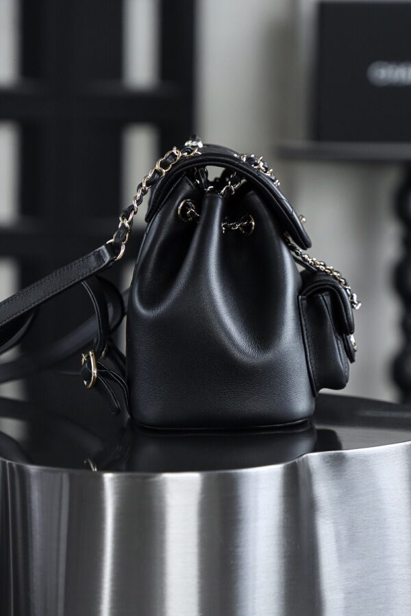 img_8110-2 God Factory Chanel 23P Duma Small italy Leather Size 18*18.5*12cm 14K Pale Gold