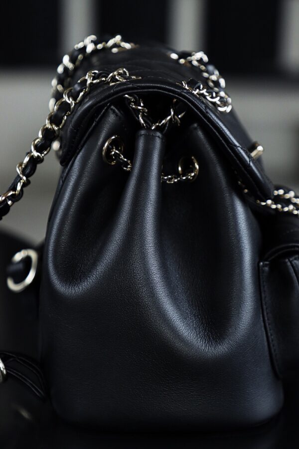 img_8112-2 God Factory Chanel 23P Duma Small italy Leather Size 18*18.5*12cm 14K Pale Gold