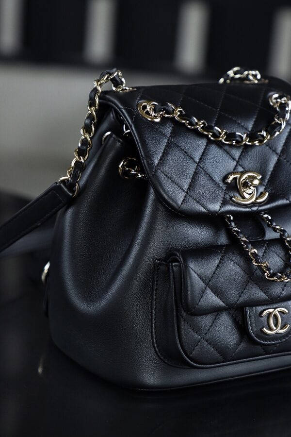 img_8115-2 God Factory Chanel 23P Duma Small italy Leather Size 18*18.5*12cm 14K Pale Gold