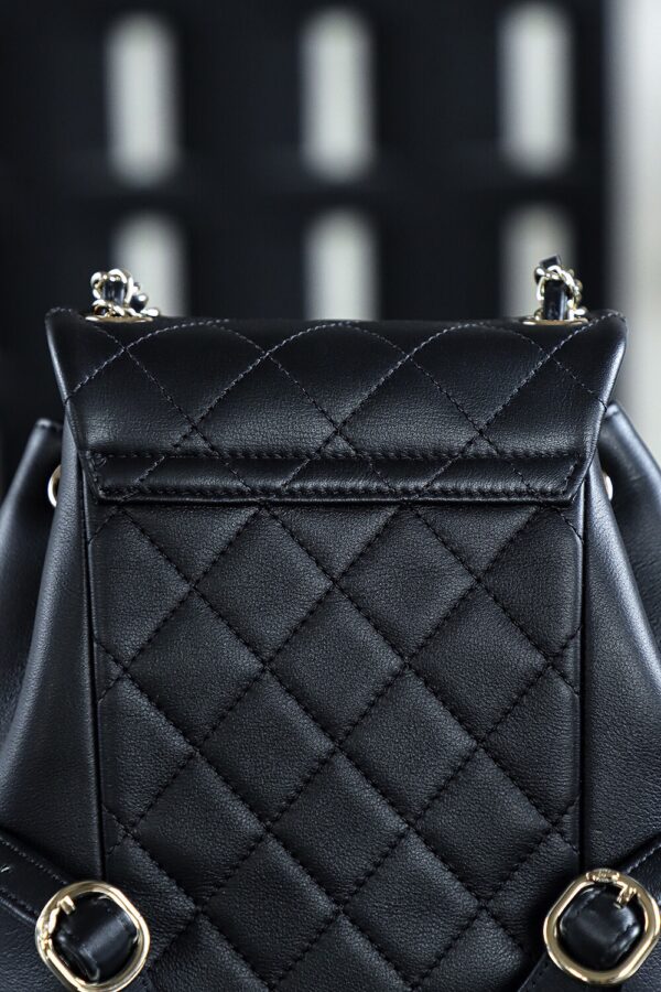 img_8116-2 God Factory Chanel 23P Duma Small italy Leather Size 18*18.5*12cm 14K Pale Gold