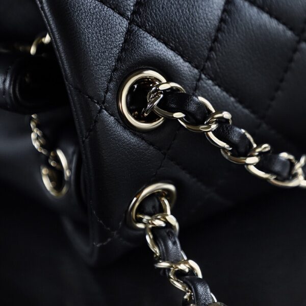 img_8119-2 God Factory Chanel 23P Duma Small italy Leather Size 18*18.5*12cm 14K Pale Gold