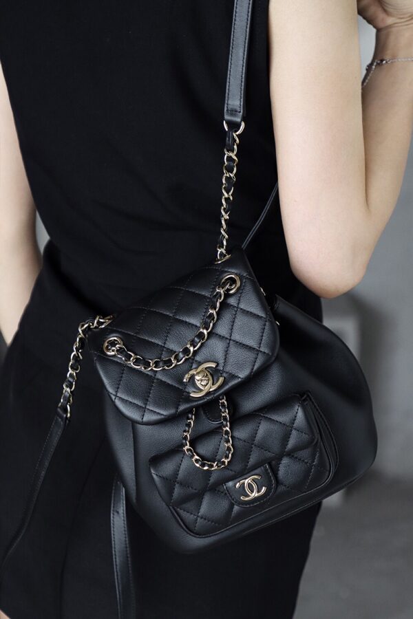img_8128-2 God Factory Chanel 23P Duma Small italy Leather Size 18*18.5*12cm 14K Pale Gold