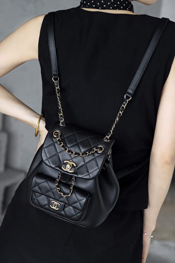 img_8130-2 God Factory Chanel 23P Duma Small italy Leather Size 18*18.5*12cm 14K Pale Gold