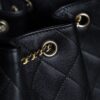 God Factory Chanel 25 Bag HoHo Small impala Leather Black 24K Retro Gold Size 30*26*14cm