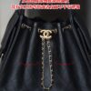 God Factory Chanel 25 Bag HoHo Small impala Leather Black 24K Retro Gold Size 30*26*14cm