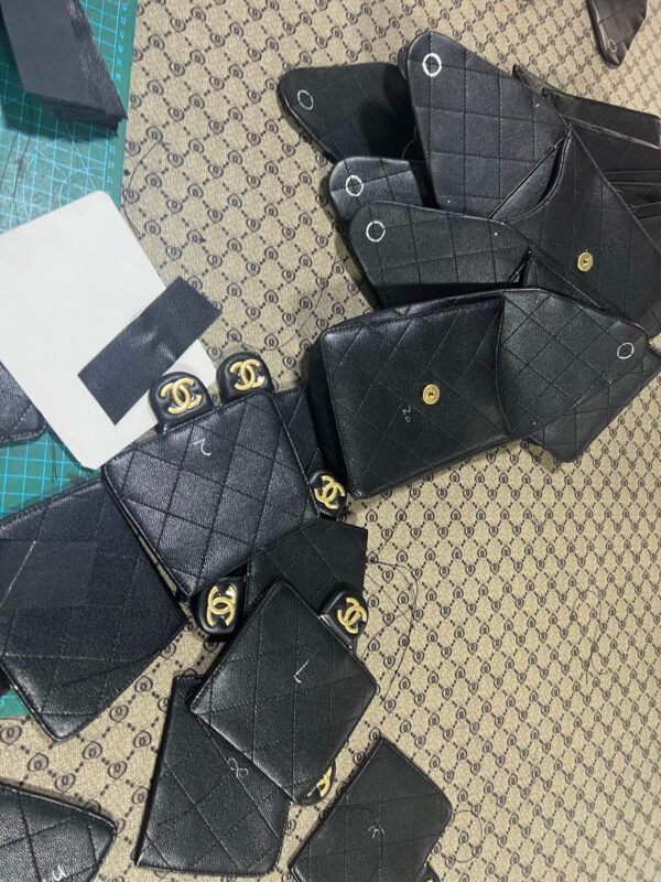 God Factory Chanel 25 Bag HoHo Small impala Leather Black 24K Retro Gold Size 30*26*14cm