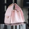 God Factory Chanel 25 Bag HoHo Small impala Leather Pink 24K Retro Gold Size 30*26*14cm