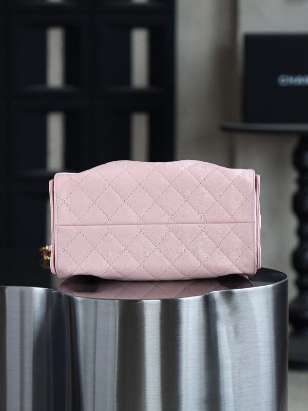 God Factory Chanel 25 Bag HoHo Small impala Leather Pink 24K Retro Gold Size 30*26*14cm