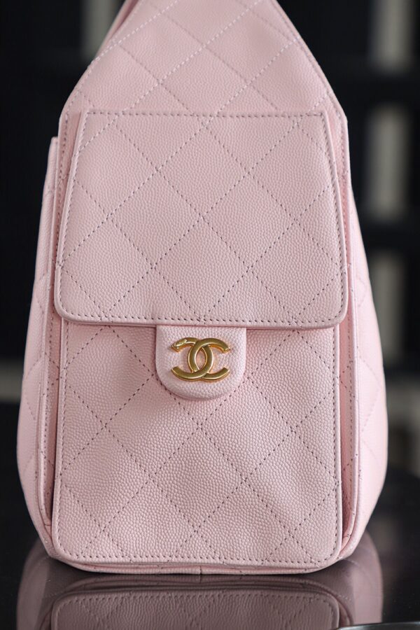 God Factory Chanel 25 Bag HoHo Small impala Leather Pink 24K Retro Gold Size 30*26*14cm