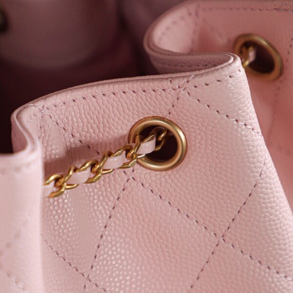 God Factory Chanel 25 Bag HoHo Small impala Leather Pink 24K Retro Gold Size 30*26*14cm