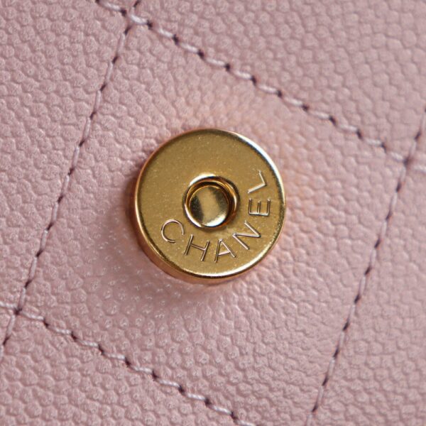 God Factory Chanel 25 Bag HoHo Small impala Leather Pink 24K Retro Gold Size 30*26*14cm
