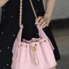 God Factory Chanel 25 Bag HoHo Small impala Leather Pink 24K Retro Gold Size 30*26*14cm