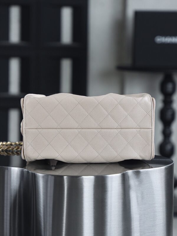 God Factory Chanel 25 Bag HoHo Small impala Leather Pink 24K Apricot Gold Size 30*26*14cm