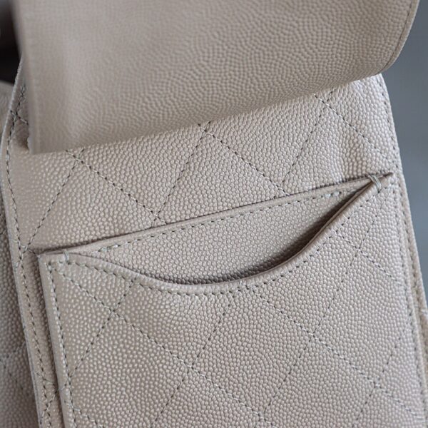 God Factory Chanel 25 Bag HoHo Small impala Leather Pink 24K Apricot Gold Size 30*26*14cm