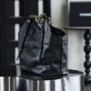 God Factory Chanel 25S Tote Shopping Bag Small Black HAAS Leather Retro 24K Gold Size 31*47*11cm
