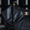 God Factory Chanel 25S Tote Shopping Bag Small Black HAAS Leather Retro 24K Gold Size 31*47*11cm