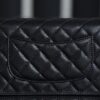 God Factory Chanel Woc Wallet on Chain Black HAAS Leather PHW Size 12*19.3*3.5cm