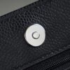 God Factory Chanel Woc Wallet on Chain Black HAAS Leather PHW Size 12*19.3*3.5cm