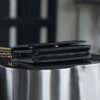 God Factory Chanel Woc Wallet on Chain Black HAAS Leather PHW Size 12*19.3*3.5cm