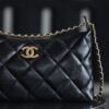 God Factory Chanel 25S HoHo Dumpling Bag 24K Vintage Matte Gold Size 17*26*8.5cm
