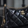 God Factory Chanel 25S HoHo Dumpling Bag 24K Vintage Matte Gold Size 17*26*8.5cm