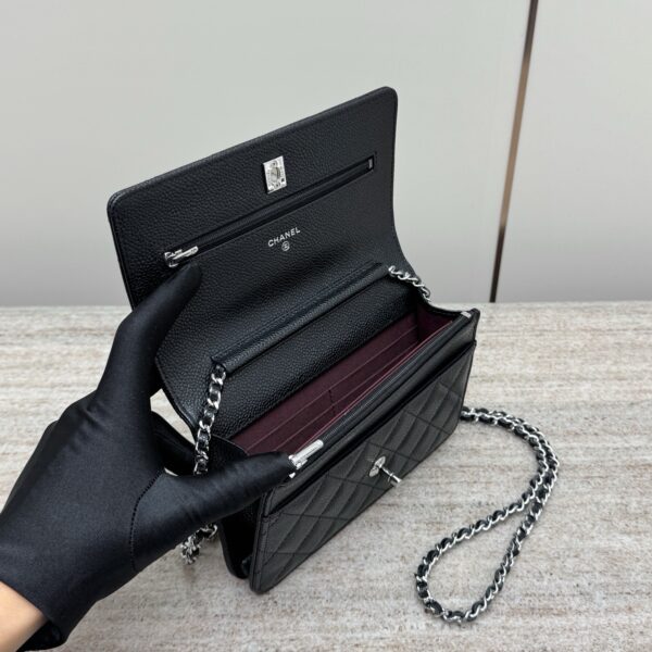 God Factory Chanel Bags Code 10094 24K Woc Size 12x19.3x3.5cm