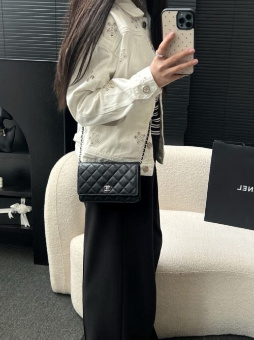 img_6499-3 God Factory Chanel Bags Code 10094 24K Woc Size 12x19.3x3.5cm