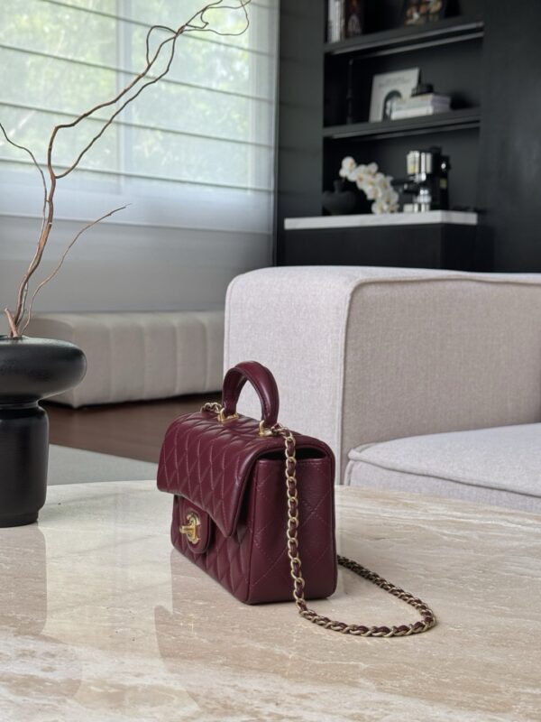 God Factory Chanel Bags Code 10101 Mini Handle Size 12x20x6cm